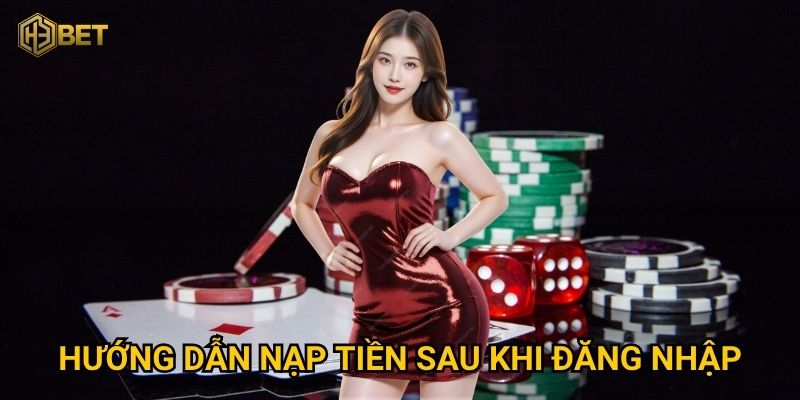 Hướng dẫn nạp tiền sau khi đăng nhập